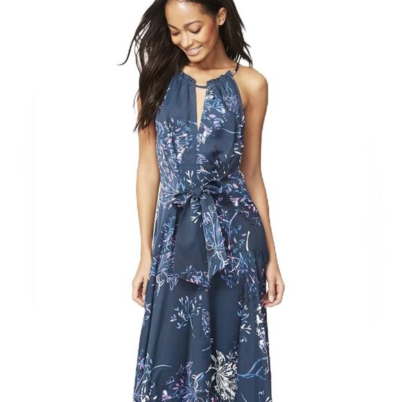 Rachel by Rachel Roy Claudette Tie Front Sleeveless Women’s Midi Dress (Size 0) - Picture 2 of 12